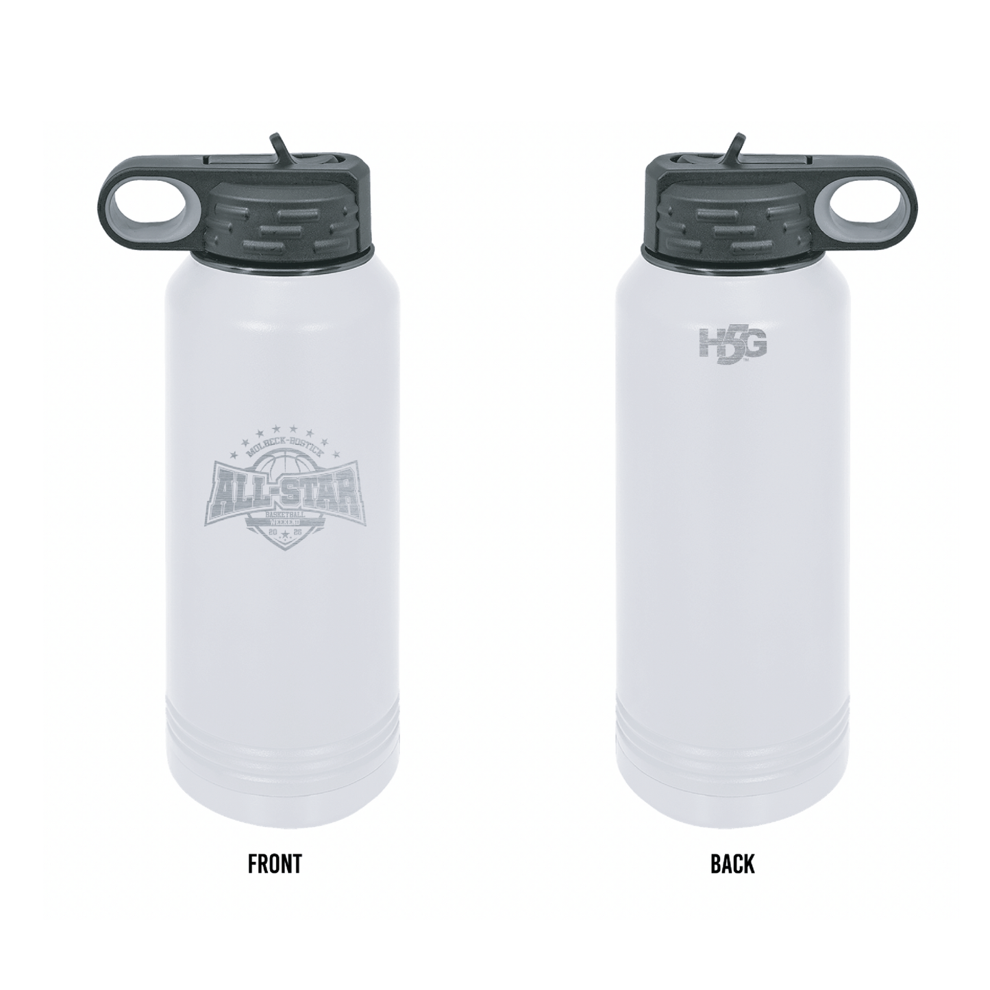 ALLSTAR WEEKEND WATERBOTTLE (LASER ENGRAVED)