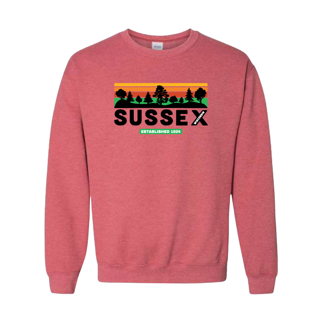 STAFF - VILLAGE OF SUSSEX - CREWNECK SWEATSHIRT (MULTIPLE COLORS)
