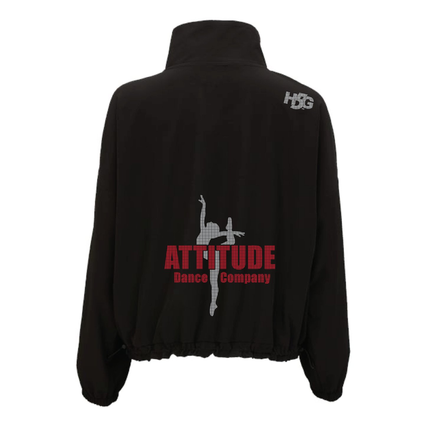 WOMEN'S STRETCH WOVEN 1/4 ZIP SPANGLE PULLOVER - H5G BRANDS