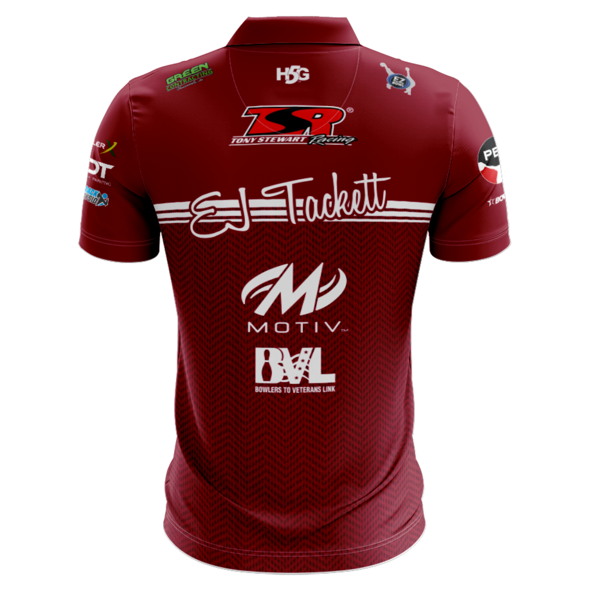 EJ TACKETT - DARK RED HERRINGBONE 2026