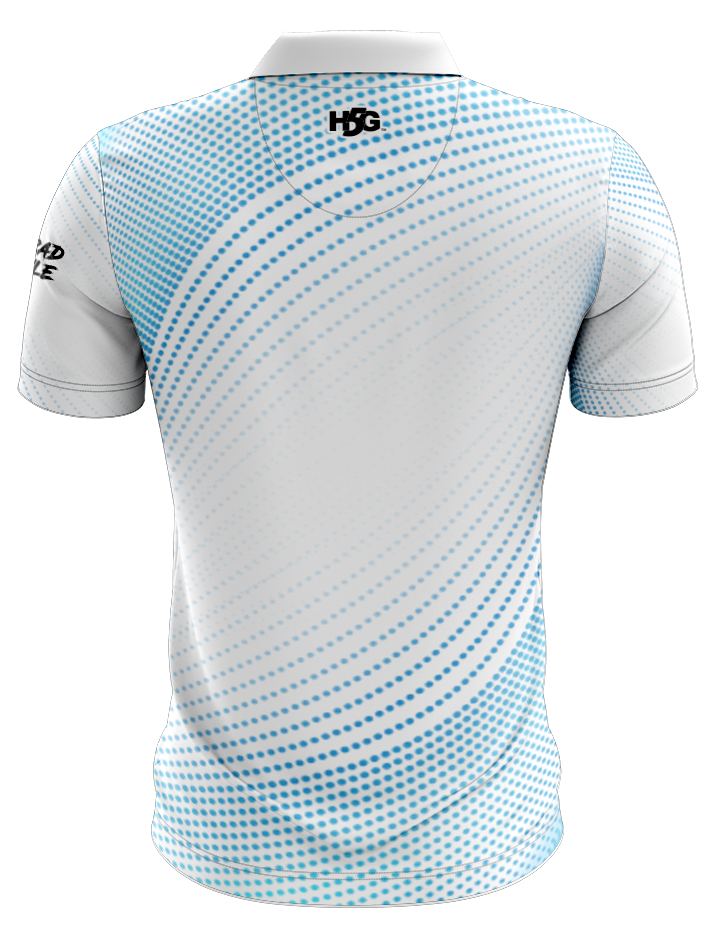 H5G BOWLING JERSEY - BRAD & KYLE - BLUE DOTS