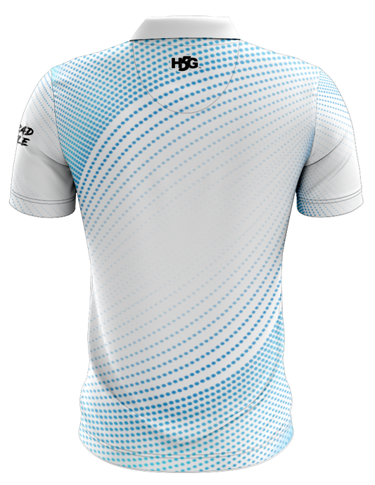 H5G BOWLING JERSEY - BRAD & KYLE - BLUE DOTS