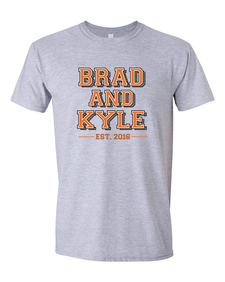 BRAD & KYLE - ESTABLISHED 2016 (MULTI-COLORS)
