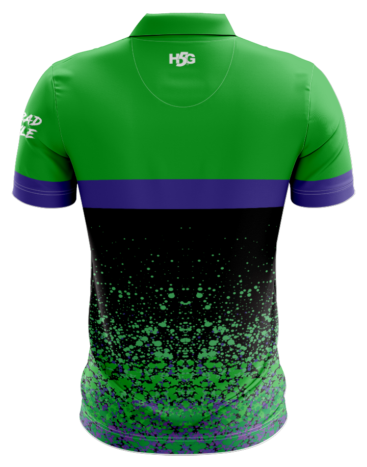 BRAD & KYLE - GREEN & PURPLE GRUNGE