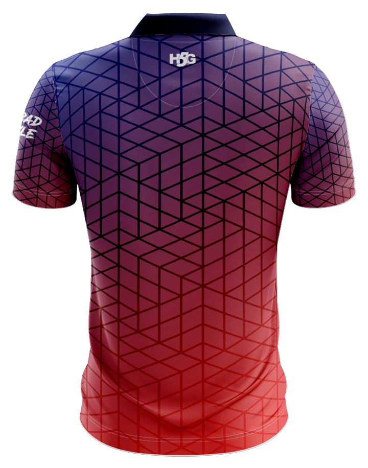 BRAD & KYLE - RED & BLUE HEXAGON - H5G BRANDS