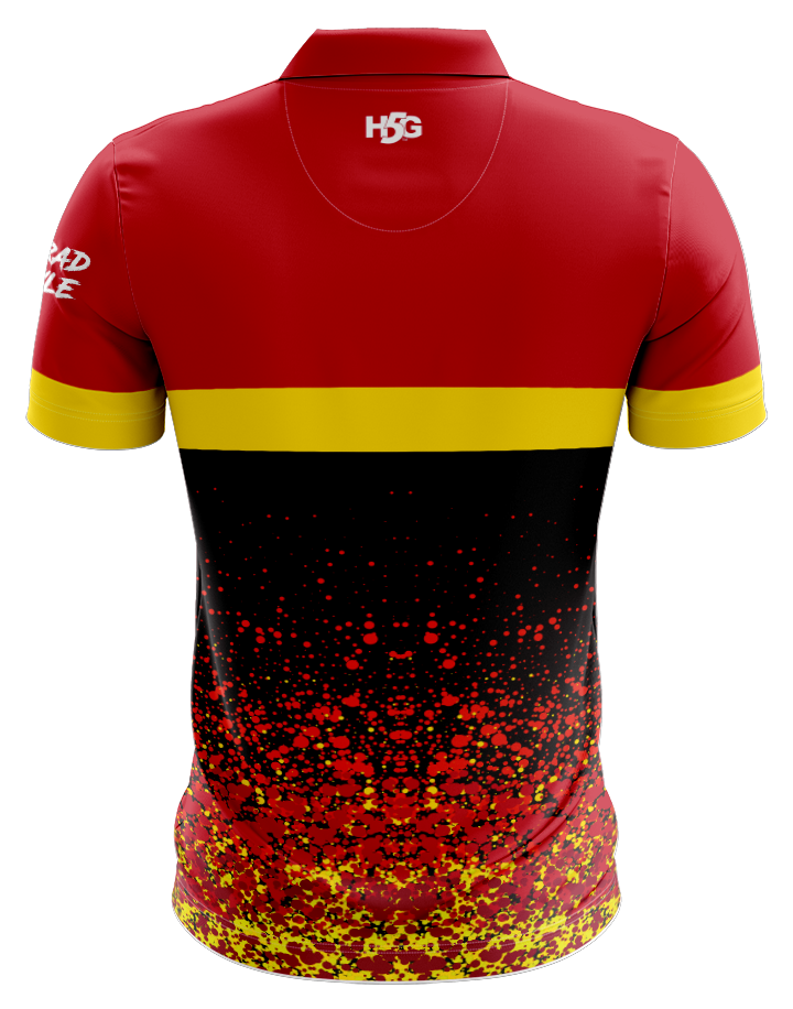 BRAD & KYLE - RED & YELLOW GRUNGE