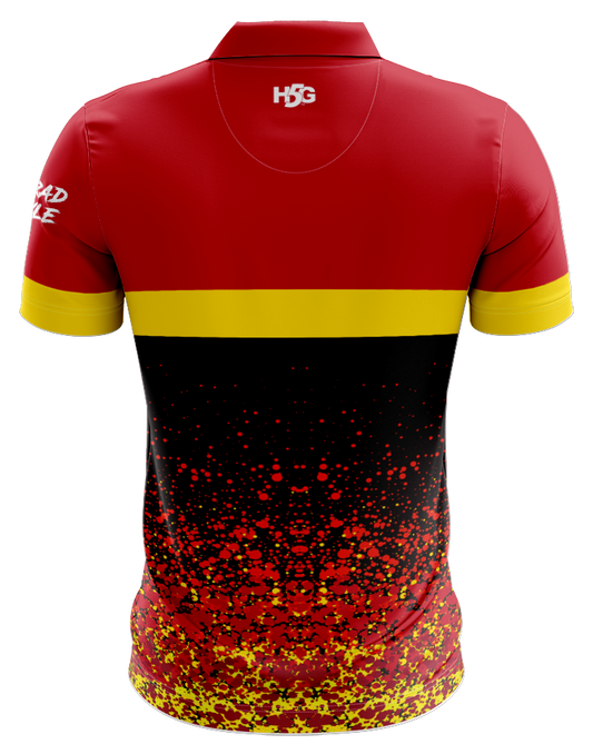 BRAD & KYLE - RED & YELLOW GRUNGE