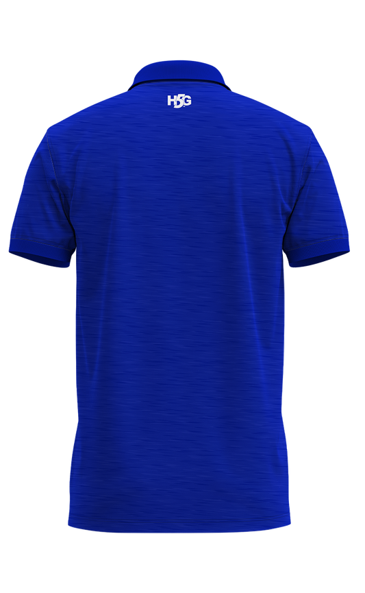 DYE SUB POLO - BLUE