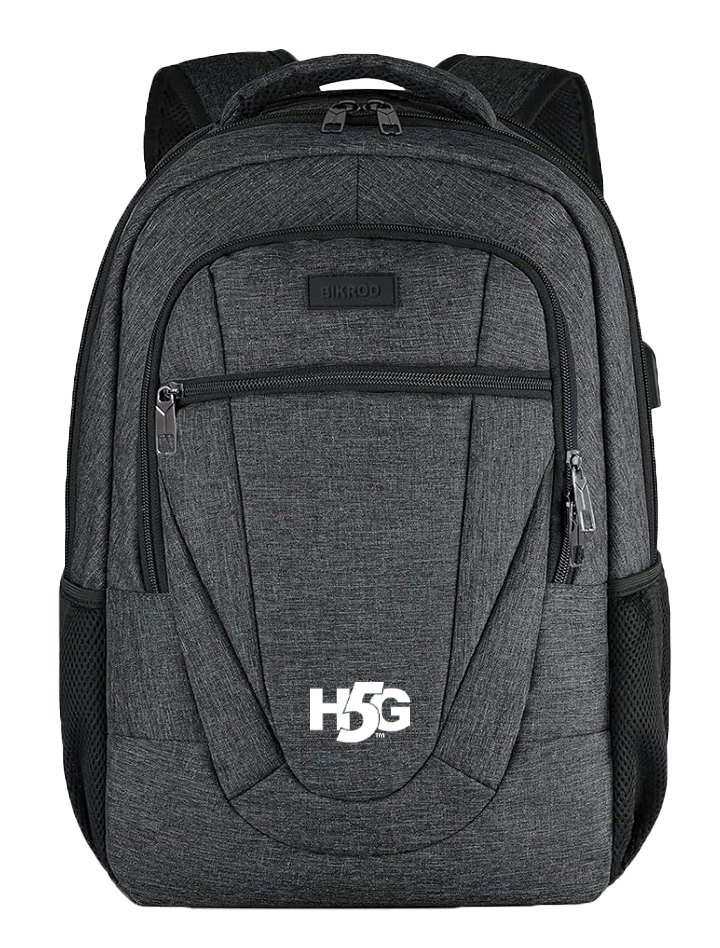 H5G - EMBROIDERED BACKPACK