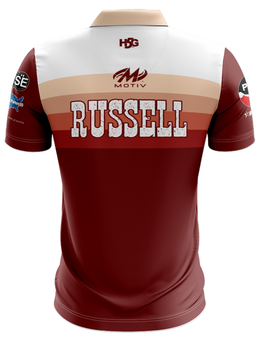 RONNIE RUSSELL - RETRO STRIPES TERRACOTTA