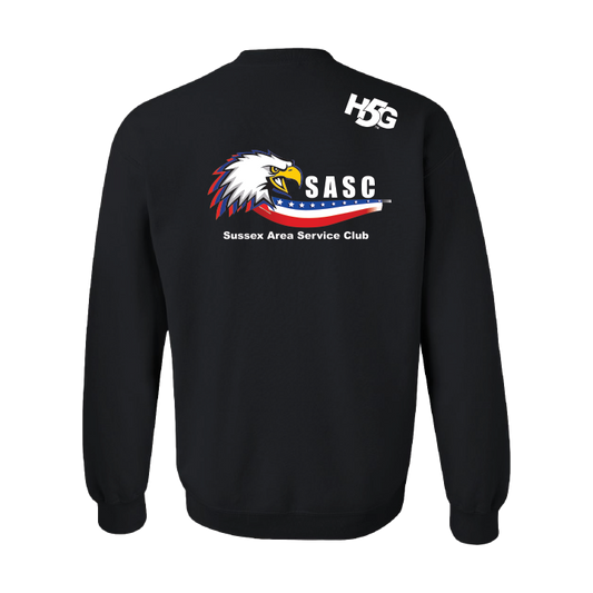 SASC CREWNECK SWEATSHIRT - BLACK