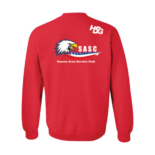 SASC CREWNECK SWEATSHIRT - RED