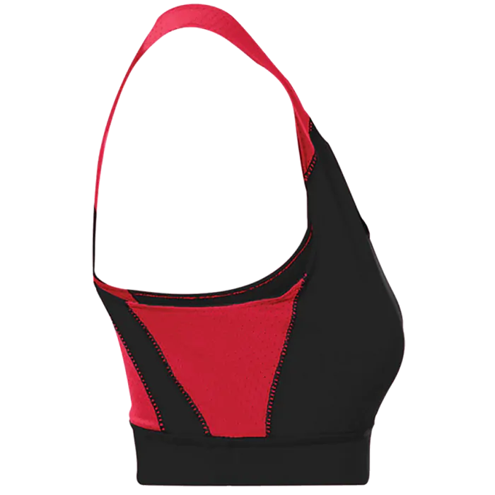 CARDINALS WOMEN'S BLACK AND RED SPORT TOP - H5G BRANDS