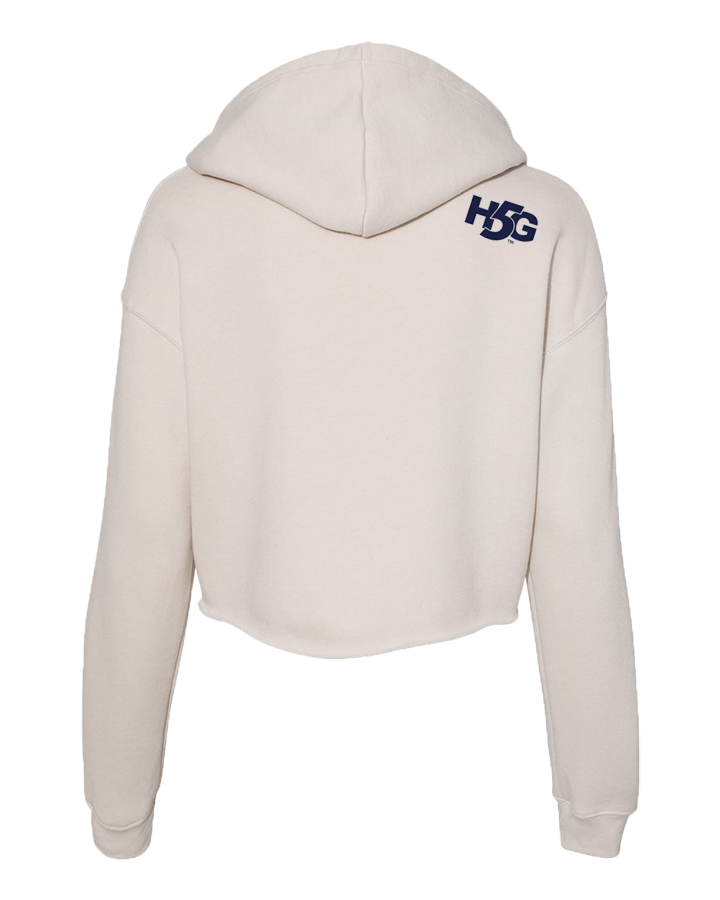 2025 - WILDLY OPTIMISTIC CROP HOODIE