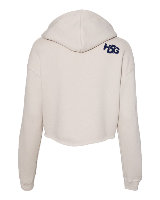 2025 - WILDLY OPTIMISTIC CROP HOODIE