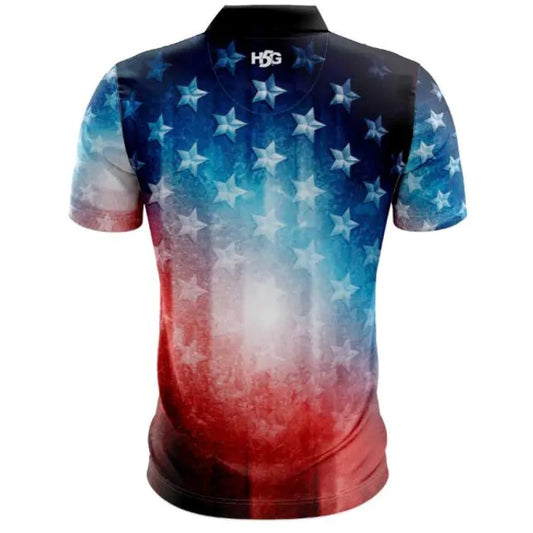 DOG TAGS PATRIOTIC FADE JERSEY