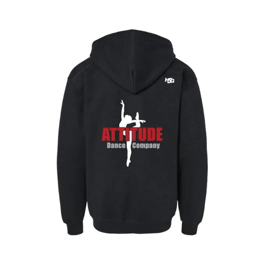 YOUTH FULL-ZIP HOODED SWEATSHIRT - MULTIPLE COLORS