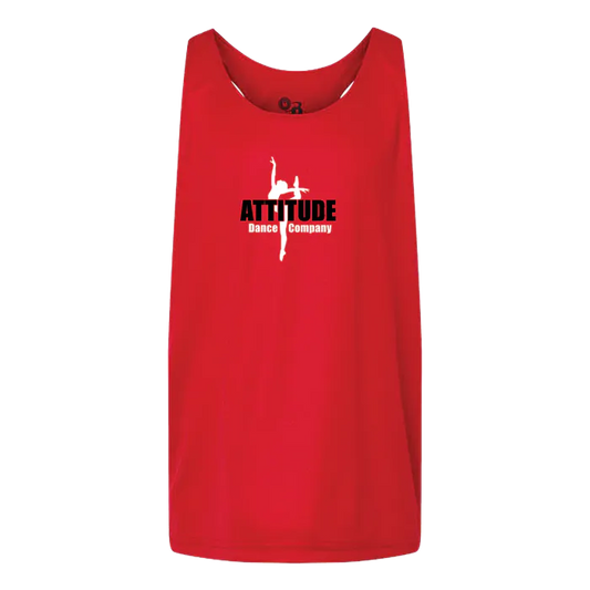 ATTITUDE DANCE - GIRLS RACERBACK TANK TOP