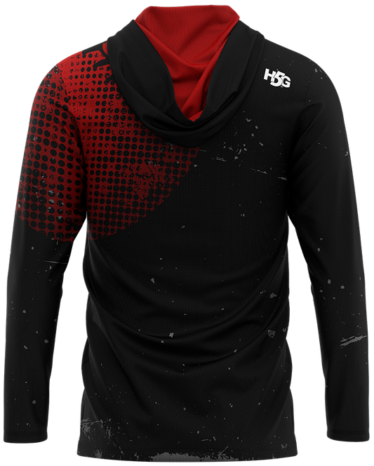 CARDINALS HALFTONE BALL HOODIE (DYE-SUB)