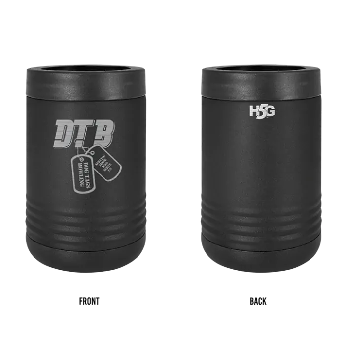 DOG TAGS LASER ENGRAVED BEVERAGE KOOZIE - H5G BRANDS