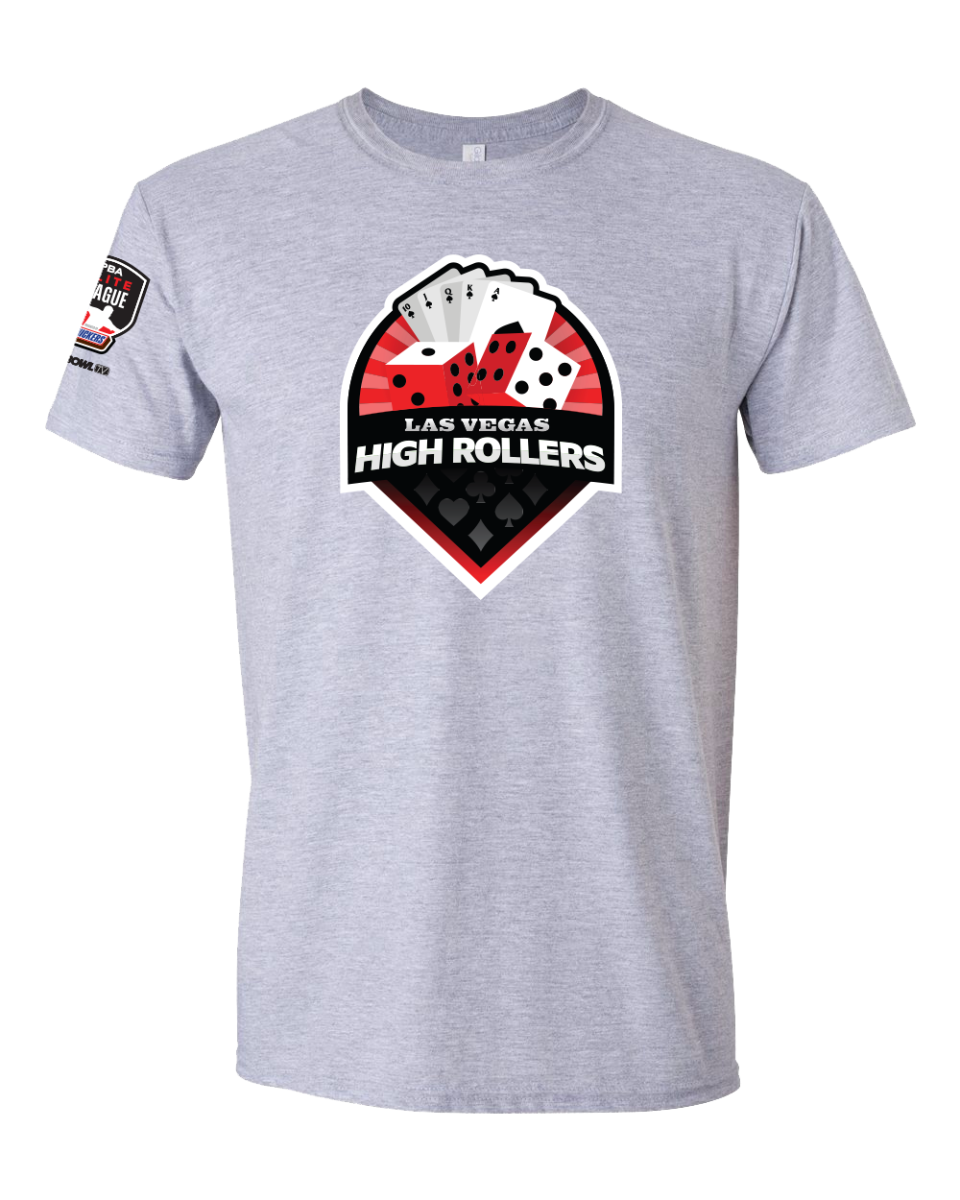 2024 PBA LEAGUE - LAS VEGAS HIGH ROLLERS T-SHIRT - H5G BRANDS