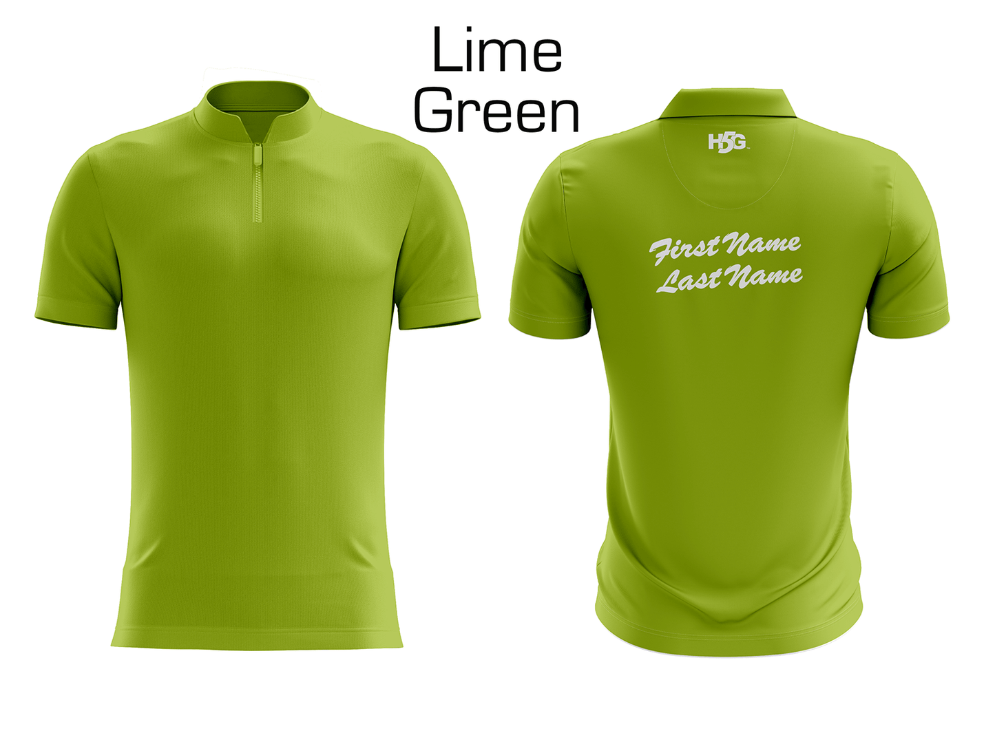 BASIC JERSEY - LIME GREEN - H5G BRANDS