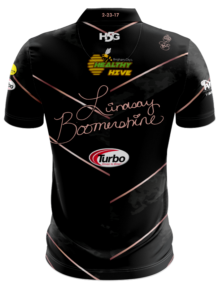 LINDSAY BOOMERSHINE - ROSE GOLD CHEVRON - H5G BRANDS