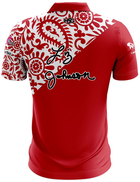 LIZ JOHNSON - RED PAISLEY