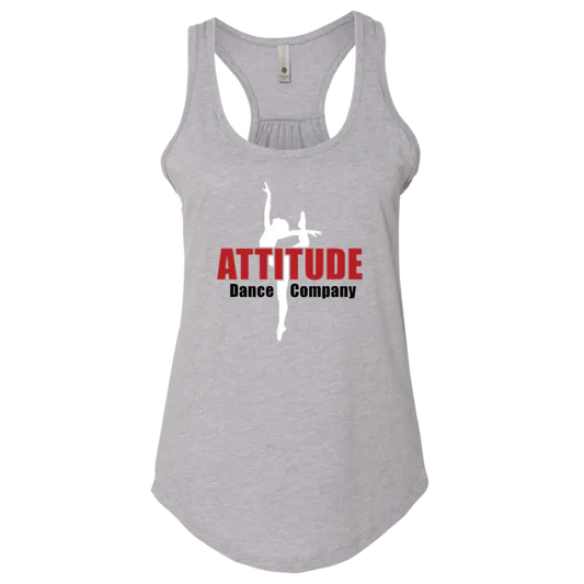 ATTITUDE DANCE - WOMENS GATHERED RACERBACK TANK TOP