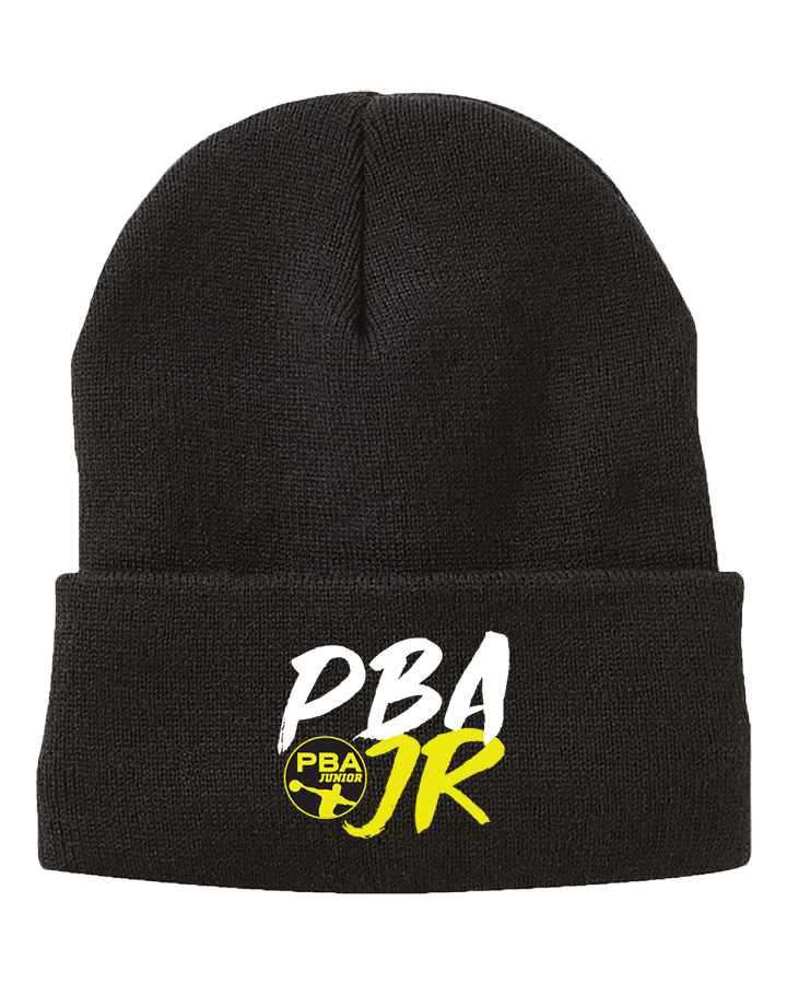 PBA JR - BLACK BEANIE - H5G BRANDS
