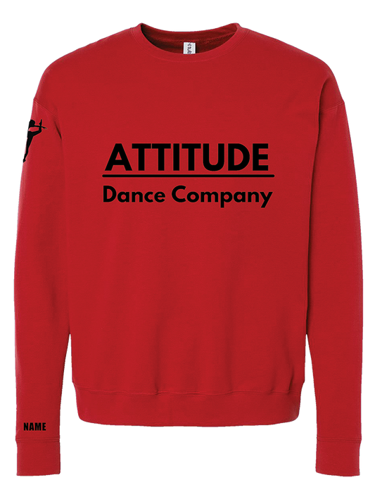 ATTITUDE DANCE - WOMENS CREWNECK SWEATSHIRT