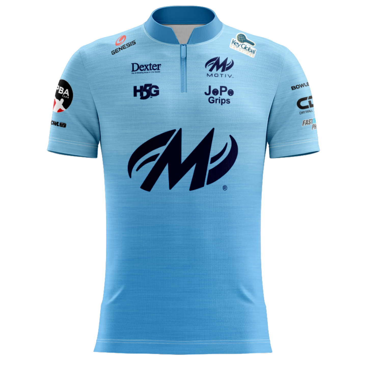 EJ TACKETT - LIGHT BLUE HEATHER FADE 2026 REPLICA