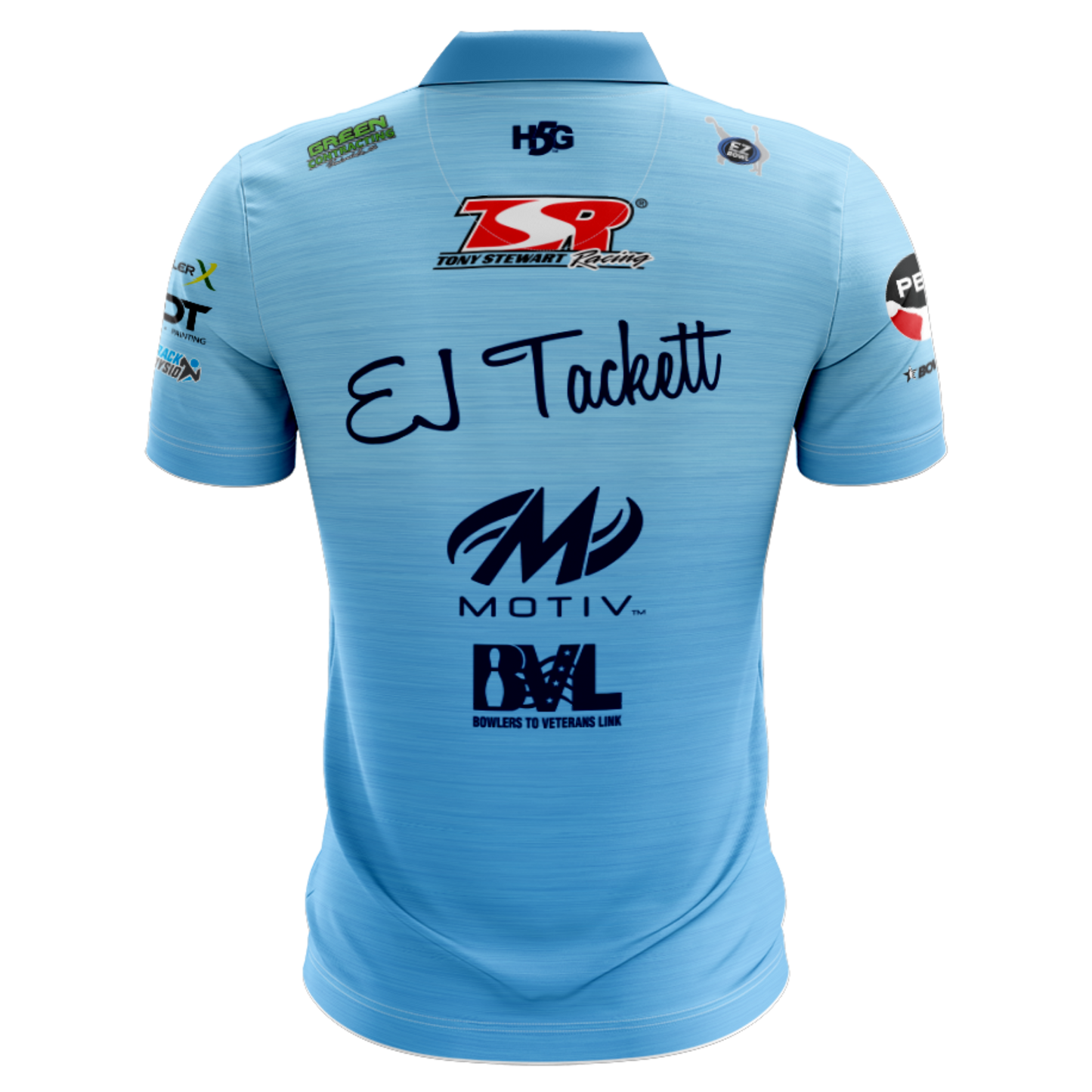 EJ TACKETT - LIGHT BLUE HEATHER FADE 2026 REPLICA