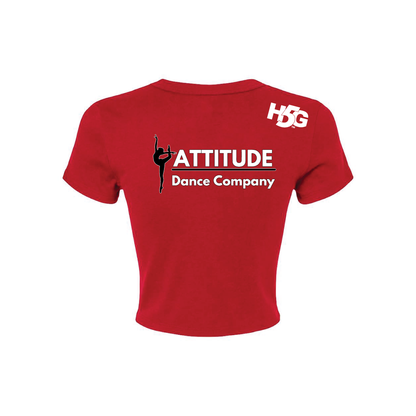 ATTITUDE DANCE - WOMEN'S MICRO RIB BABY TEE - H5G BRANDS