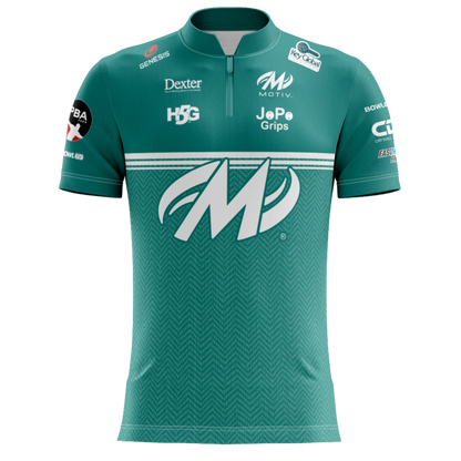 EJ TACKETT - TEAL HERRINGBONE 2026 REPLICA