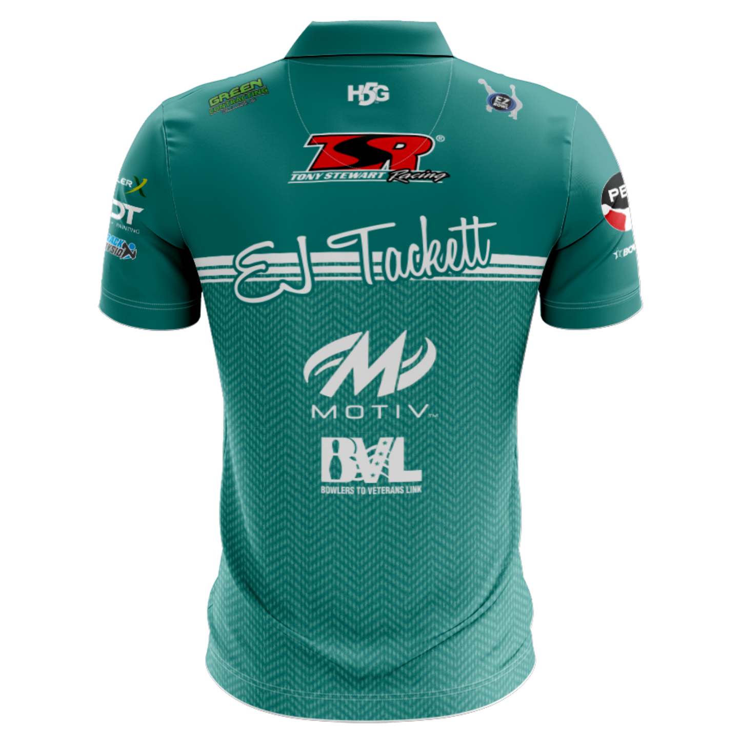 EJ TACKETT - TEAL HERRINGBONE 2026 REPLICA