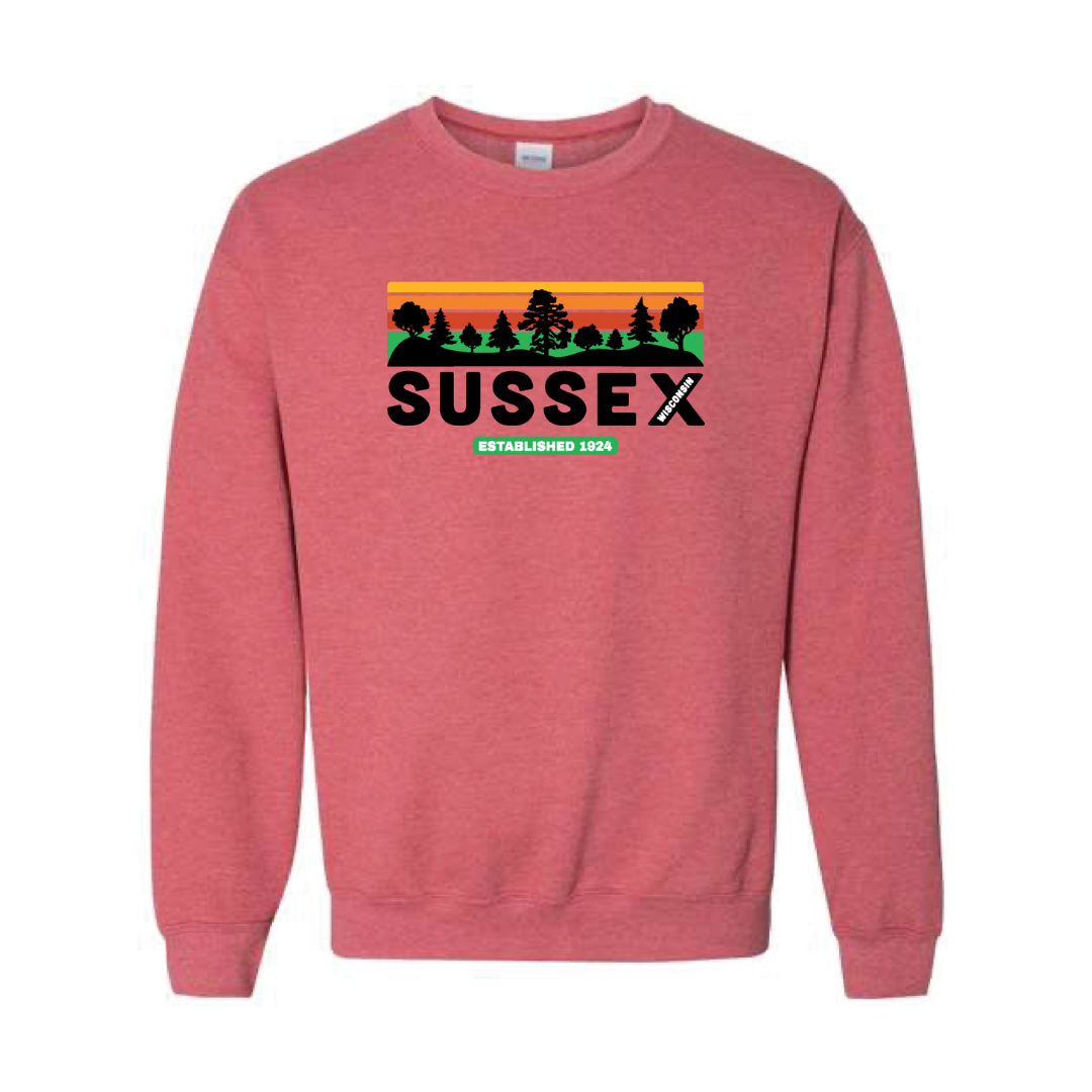 VILLAGE OF SUSSEX - CREWNECK SWEATSHIRT (MULTIPLE COLORS)
