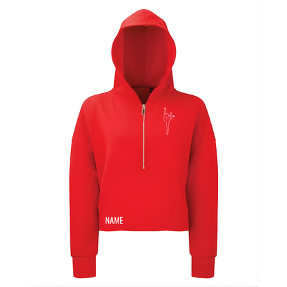 WOMEN'S HALF-ZIP HOODED SWEATSHIRT (MULTI COLORS AVAILABLE) - H5G BRANDS