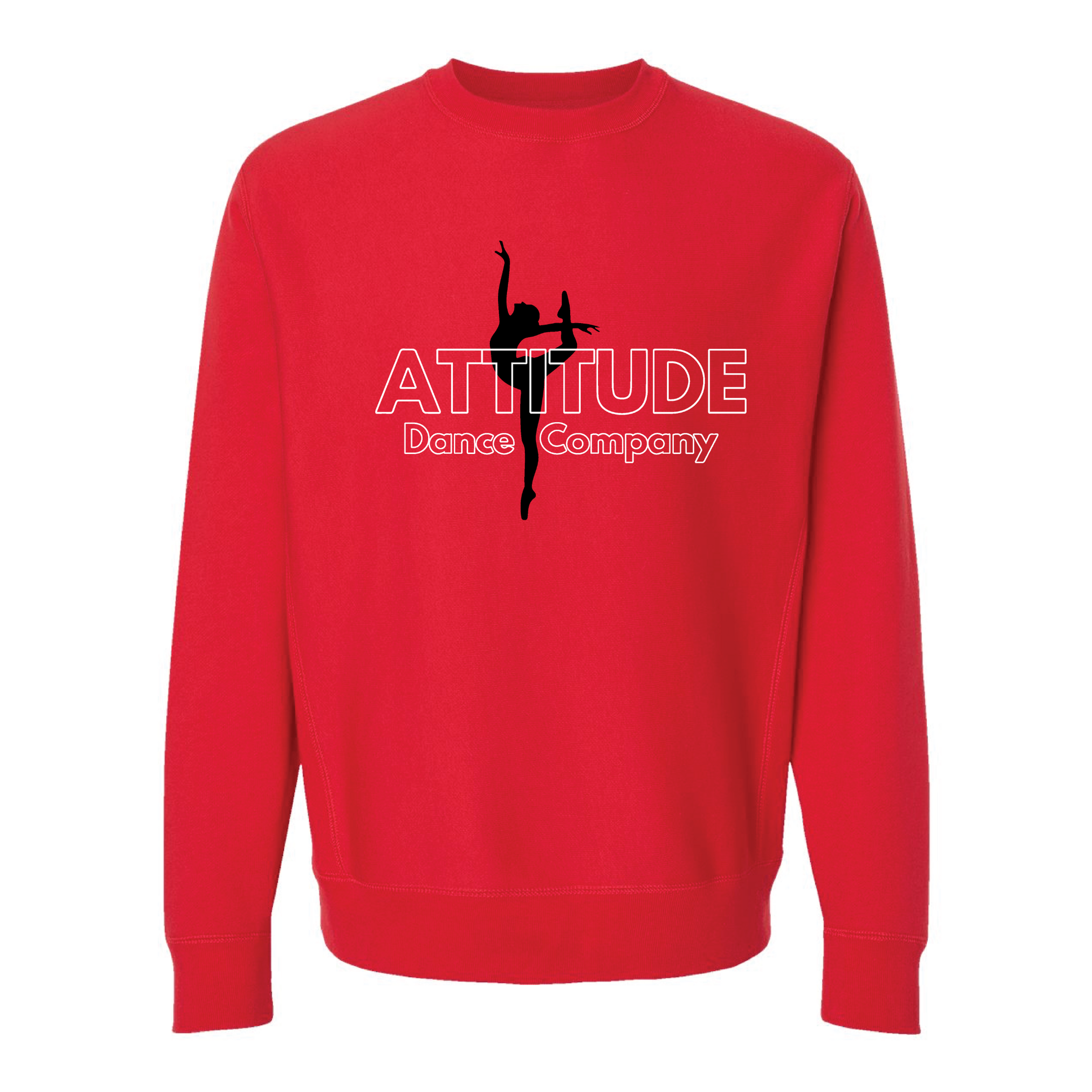 ATTITUDE DANCE - UNISEX CREWNECK SWEATSHIRT - H5G BRANDS