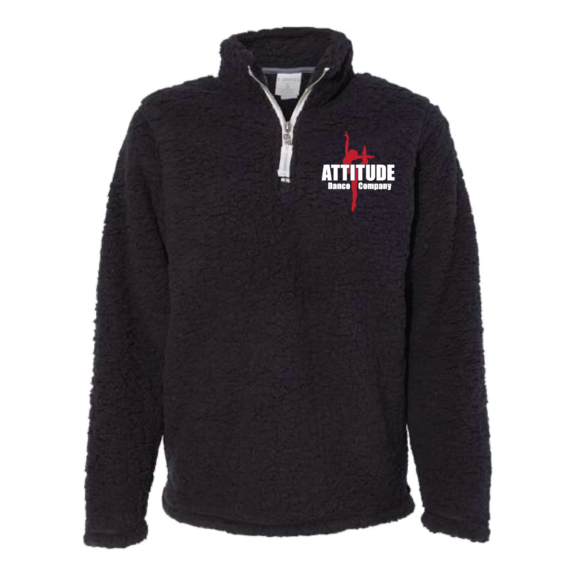WOMEN'S SHERPA 1/4 ZIP PULLOVER - EMBROIDERED - H5G BRANDS