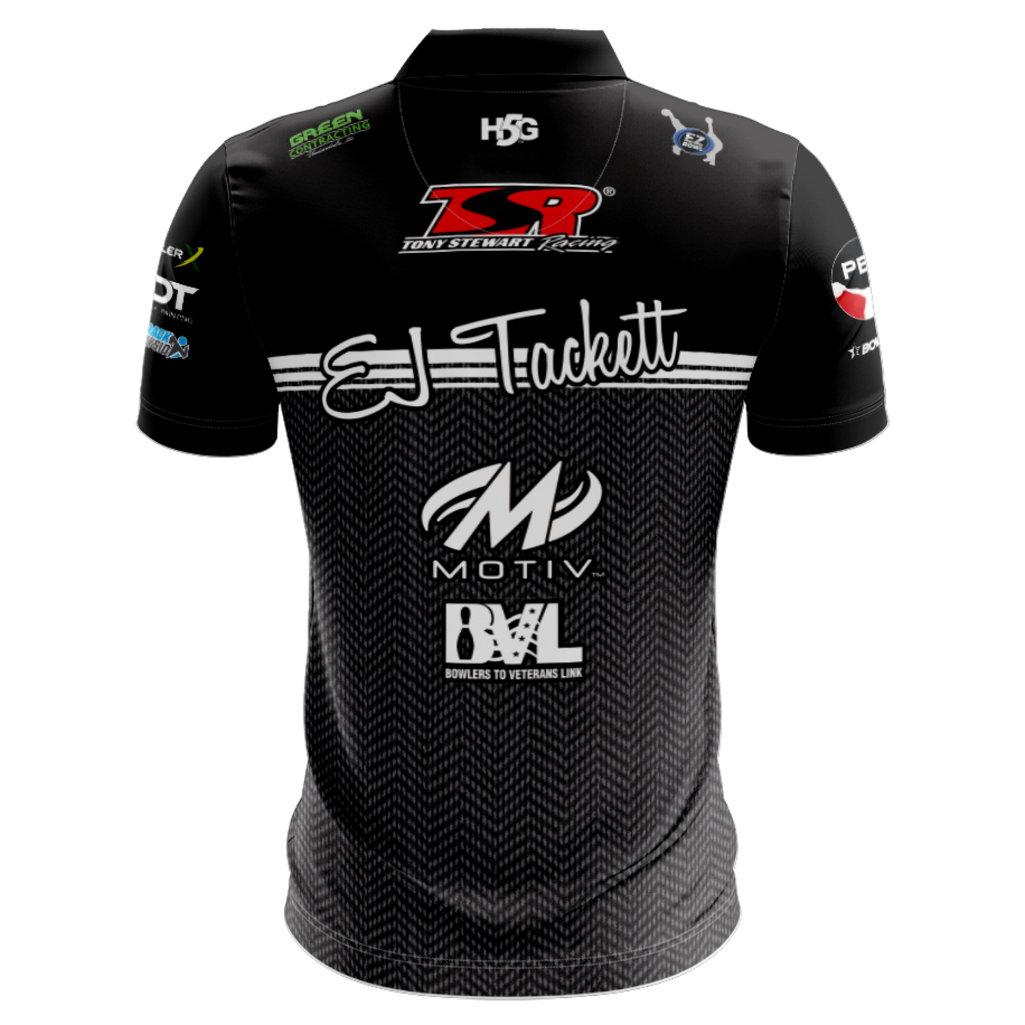 EJ TACKETT - BLACK HERRINGBONE 2026 REPLICA