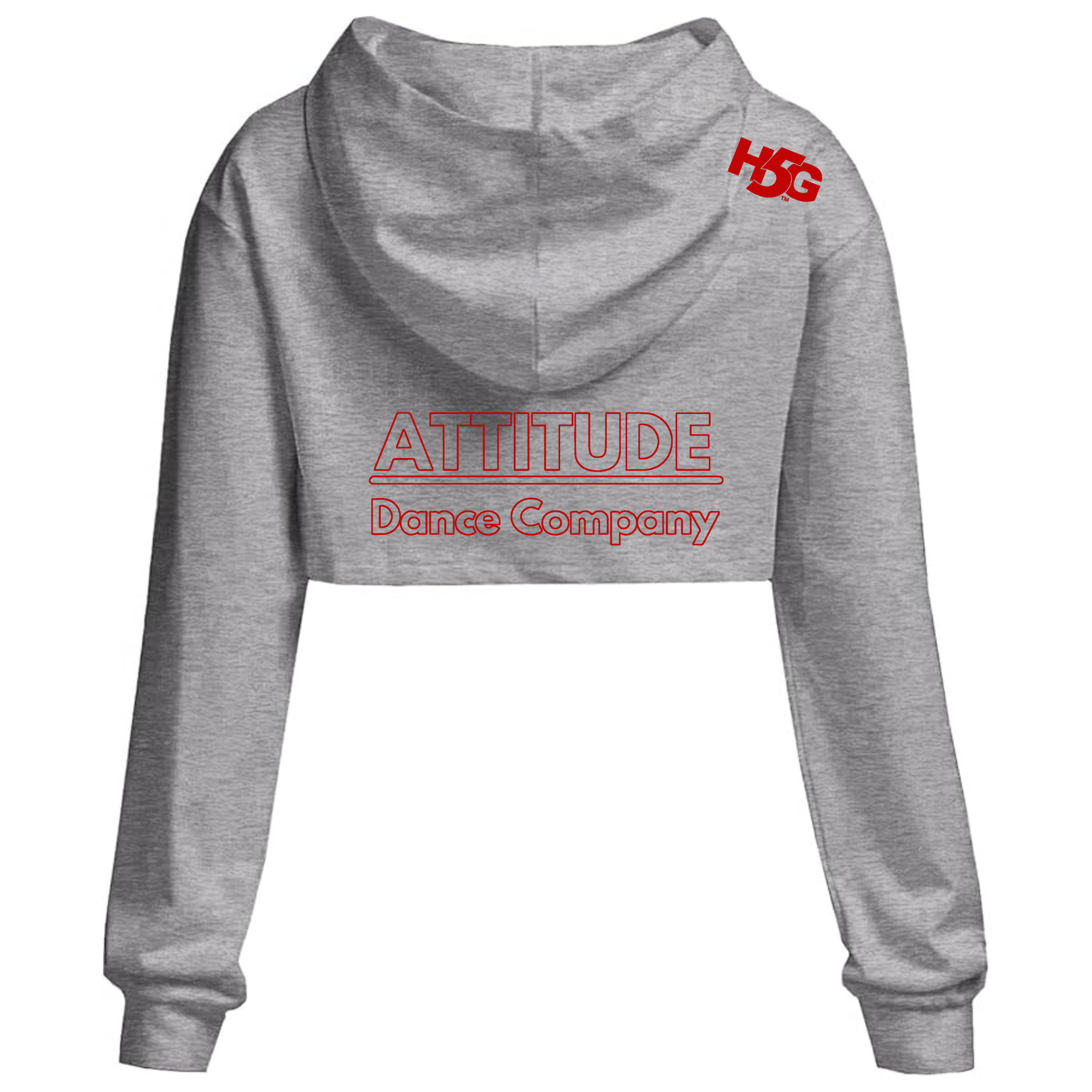 GIRLS CROP TOP HOODIE LONG SLEEVE PULLOVER (MULTI COLORS AVAILABLE) - H5G BRANDS