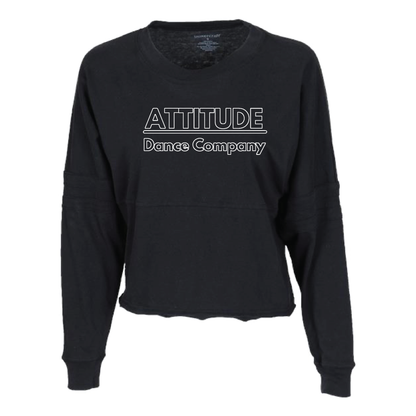 WOMEN'S CROP RETRO JERSEY - GLITTER LOGOS - H5G BRANDS