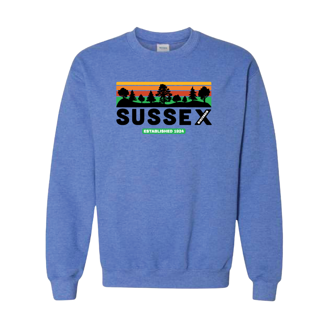 VILLAGE OF SUSSEX - CREWNECK SWEATSHIRT (MULTIPLE COLORS)