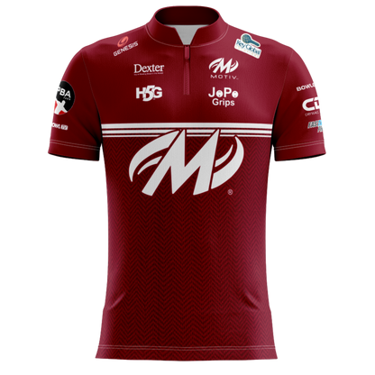 EJ TACKETT - DARK RED HERRINGBONE 2026