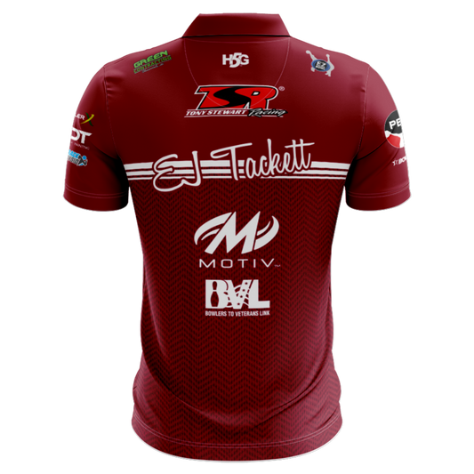 EJ TACKETT - DARK RED HERRINGBONE 2026