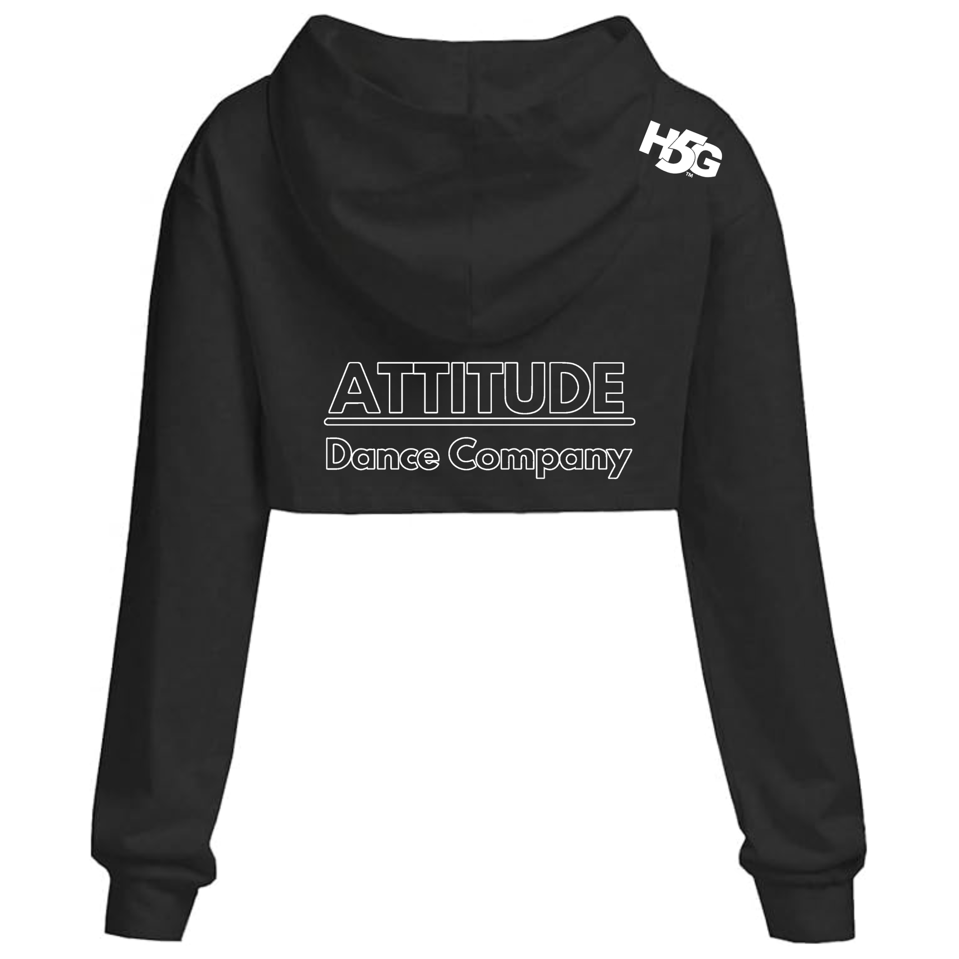 GIRLS CROP TOP HOODIE LONG SLEEVE PULLOVER (MULTI COLORS AVAILABLE) - H5G BRANDS