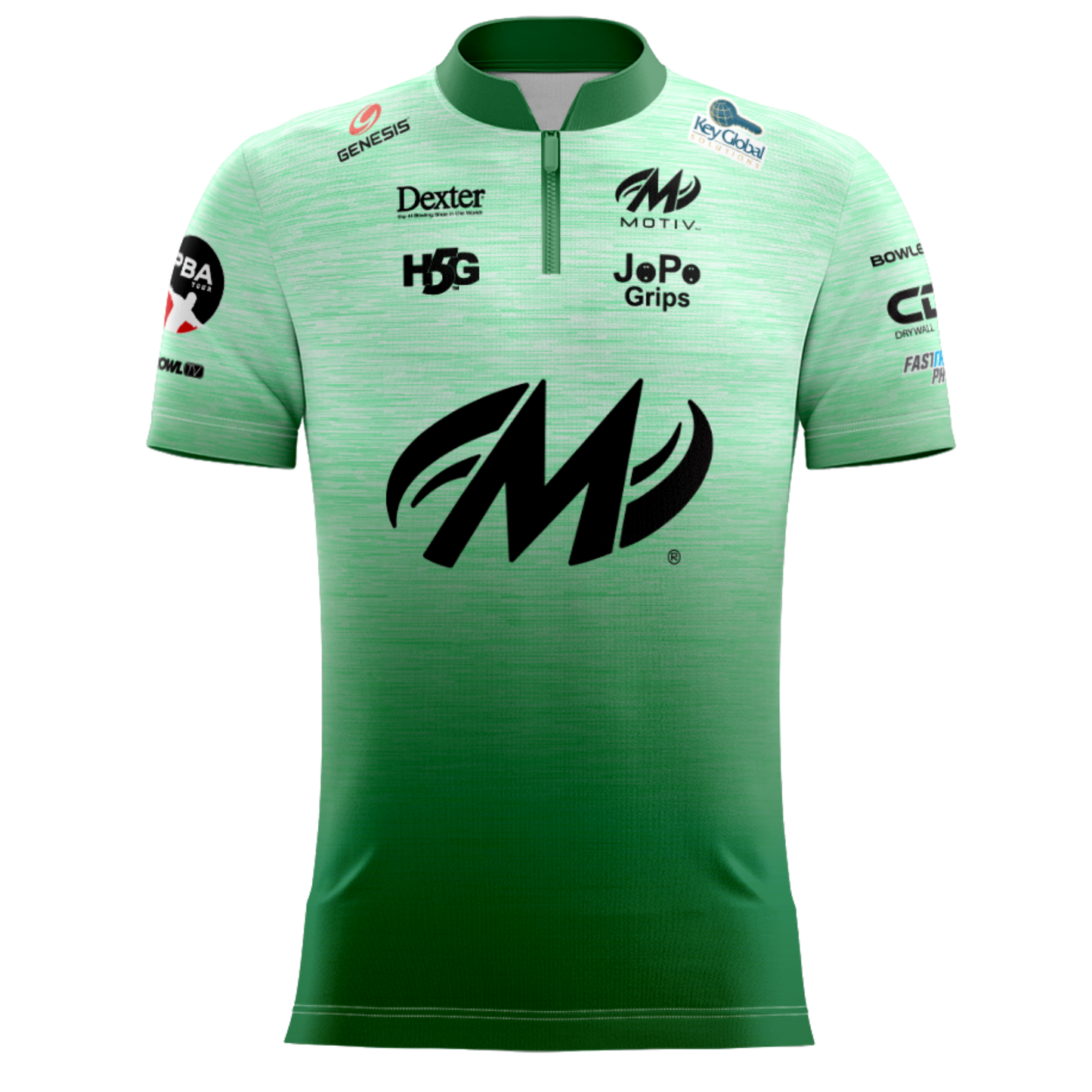 EJ TACKETT - GREEN HEATHER FADE 2026 REPLICA