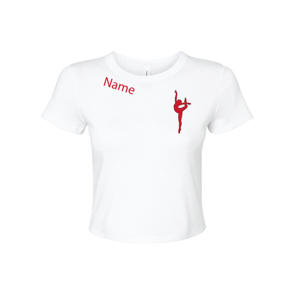 ATTITUDE DANCE - WOMEN'S MICRO RIB BABY TEE - H5G BRANDS