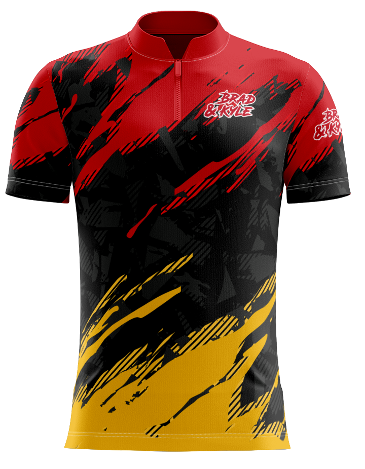 H5G BOWLING JERSEY - BRAD & KYLE - KETCHUP MUSTARD